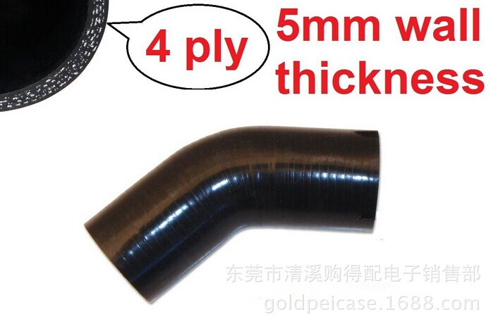 Automobile45 Degree Bend The Hose Joint Silica Gel