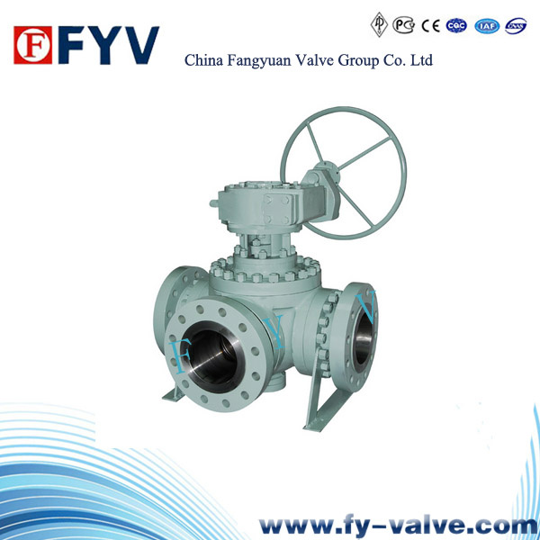 API Three Way Ball Valve