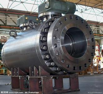 The Pipeline of Large Diameter Steel Ball Valve