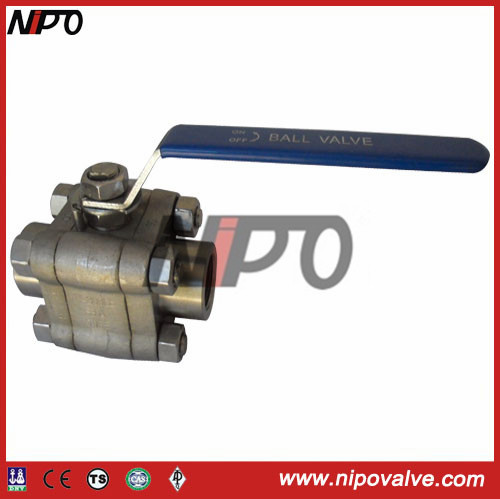 3PCS Sw / NPT Forged Steel Ball Valve