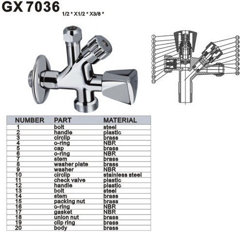 Angle Valve (GX7036)