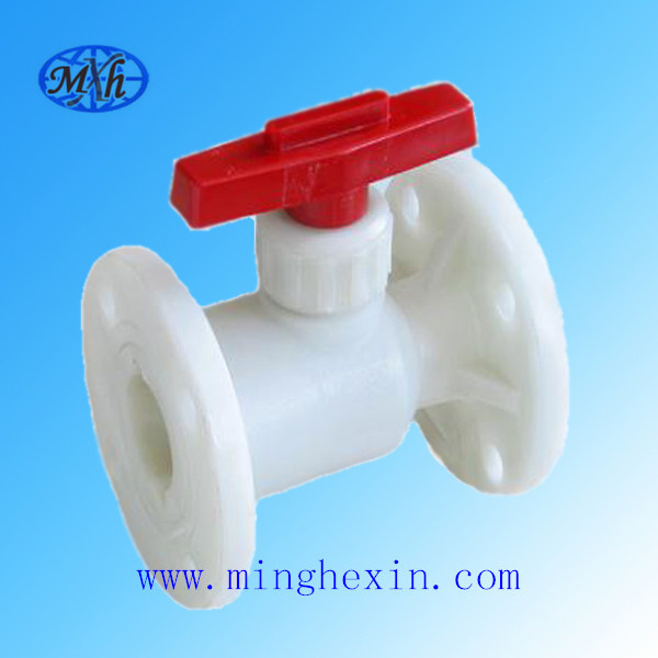 White Plastic Valve with ISO SGS