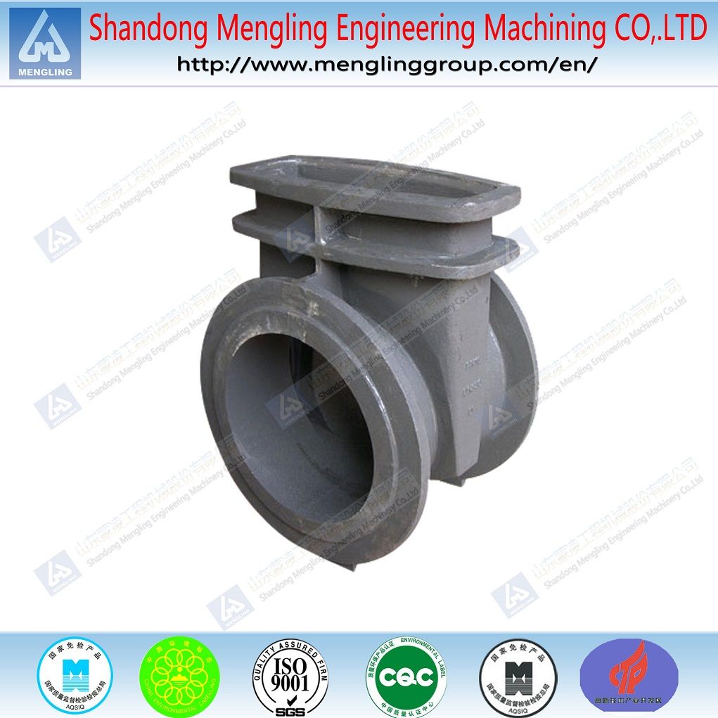 Gray Iron Pump Hydraulic Gate Valve Body