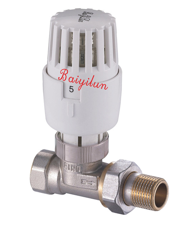 Automatic Straight Brass 20mm Radiator Valve