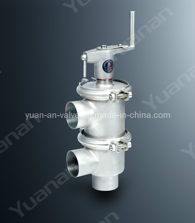 Sanitary Stainless Steel Manual Reversal Valve (LL)