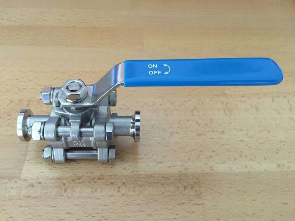 3PC Clamp Ball Valve