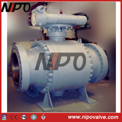Low Temperature Steel Trunnion Ball Valve