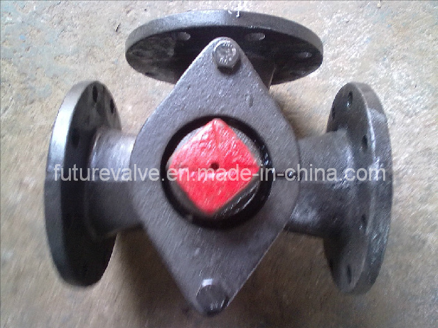 Cast Iron Plug Valve Three-Way (X44W-10)