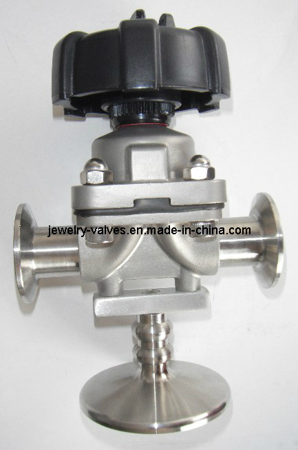 Sanitary Stainless Steel Pneumatic Diaphragm Valve (SS304/316)
