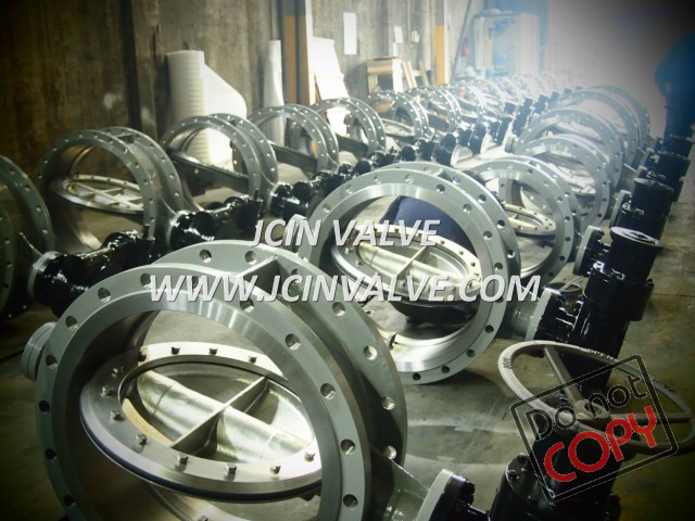 Triple-Ex Butterfly Valves with Flanged DIN Pn25 (D343SH)