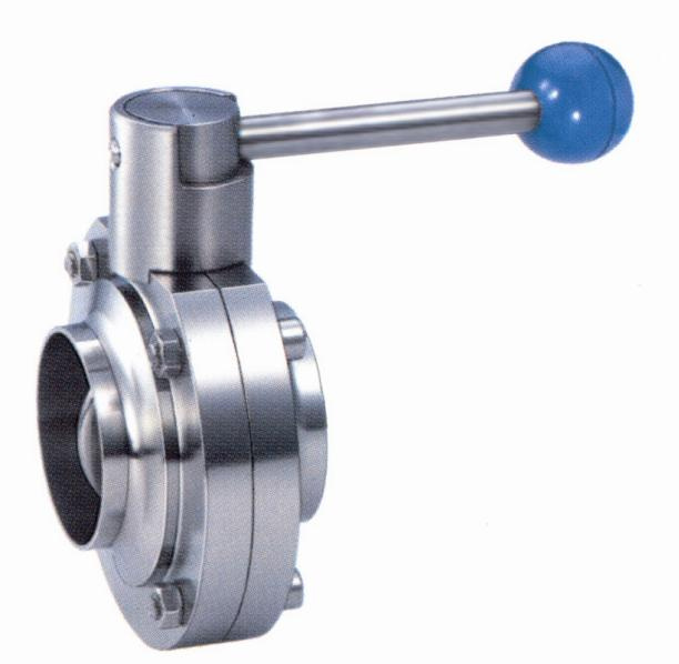 Sanitary Welded Butterfly Valve