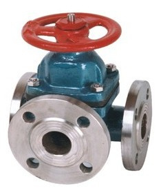 Three Way Pattern Diaphragm Valve (G49J)