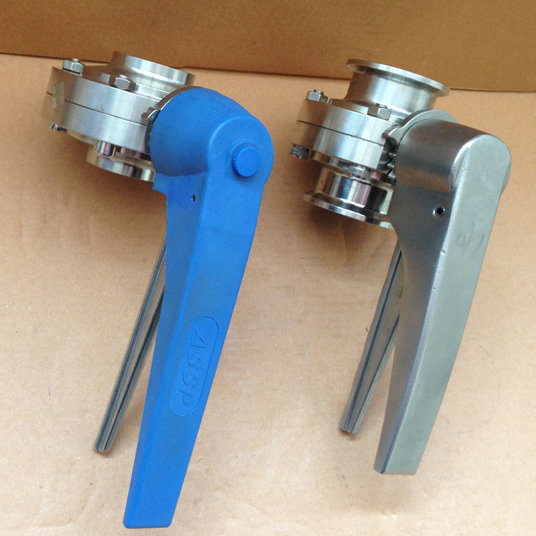 Stainless Steel SMS Sanitary Butterfly Valve Gate