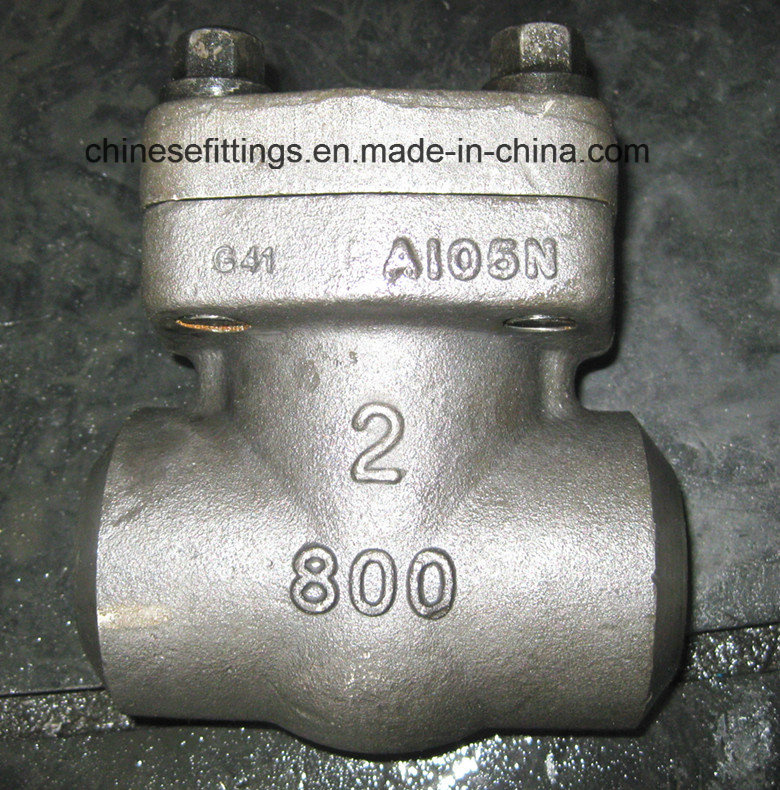 800lbs ANSI Forged Female Threaded Non Return Check Valve