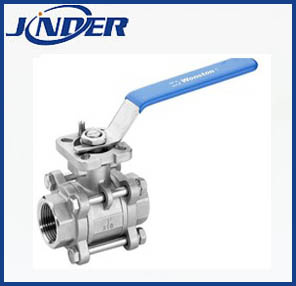3PC Full Port Stainless Steel Ball Valve