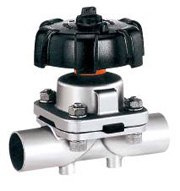 Stainless Steel Welded Diaphragm Valve with Handwheel