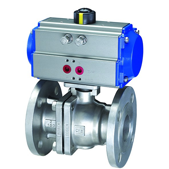 Pneumatic Flanged Ball Valve