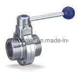 Stainless Steel Threaded Sanitary Butterfly Valve