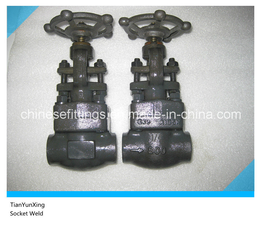 API CE A105n Socket Weld Forged Gate Valve