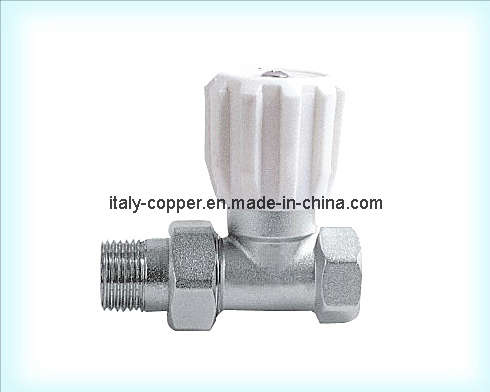 Nickel Plated Brass Radaitor Valve in Angle Type (AV3052)