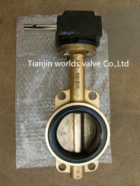 Bronze Wafer Butterfly Valve (D71X-10/16)