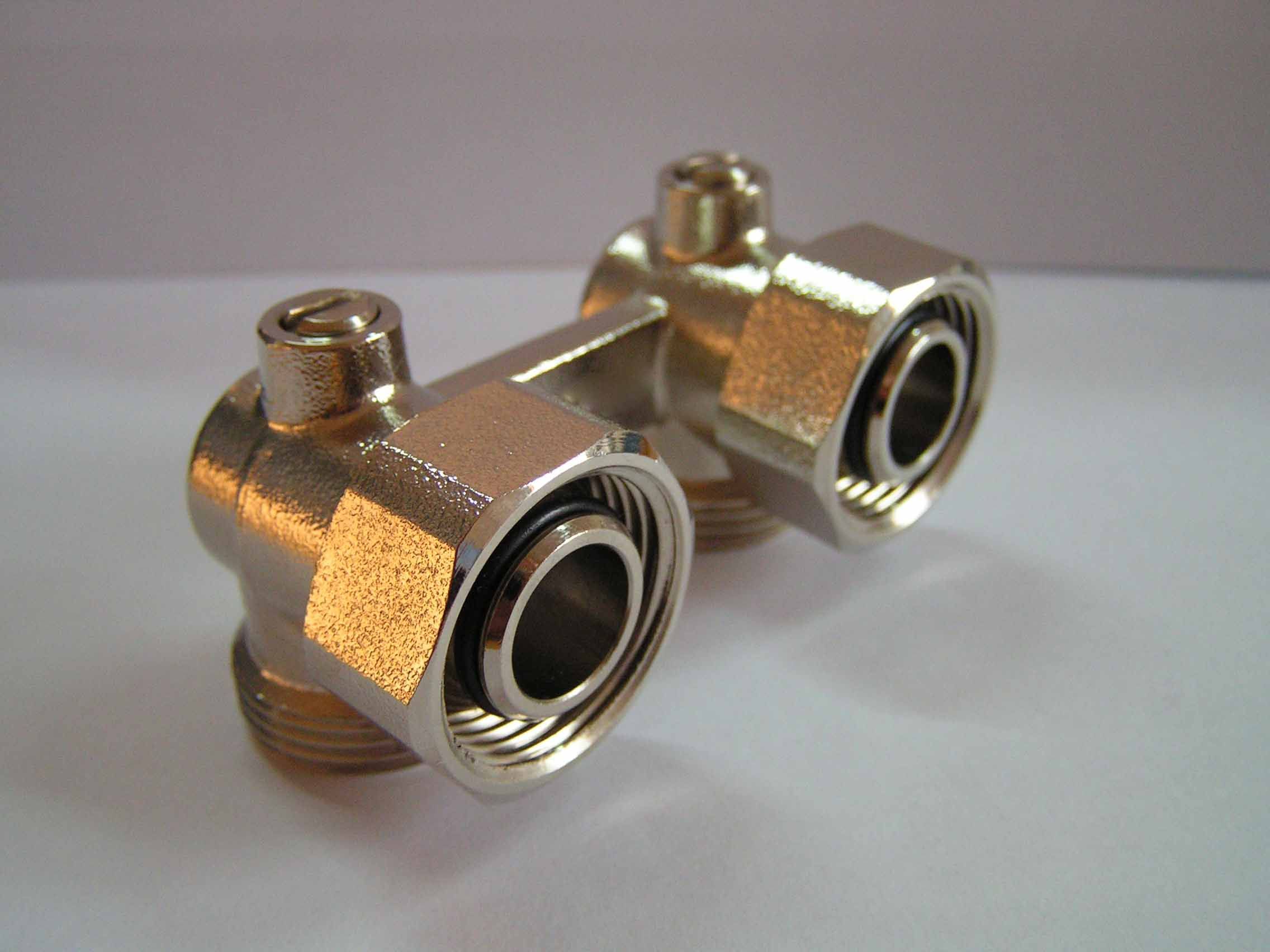 Brass Forge Elbow Dualvalve