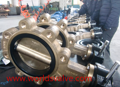 Al-Bronze Lug Type Butterfly Valve