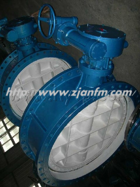 Double Flange Butterfly Valve