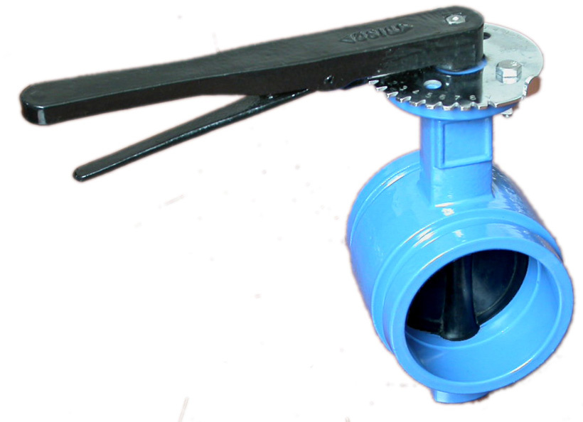 Grooved End Butterfly Valve