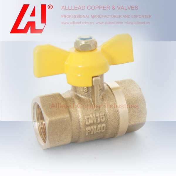 Pn40 Brass Ball Valve for Gas