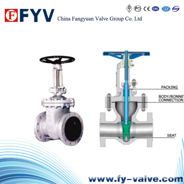 API Manual Cast Steel Wedge Gate Valve