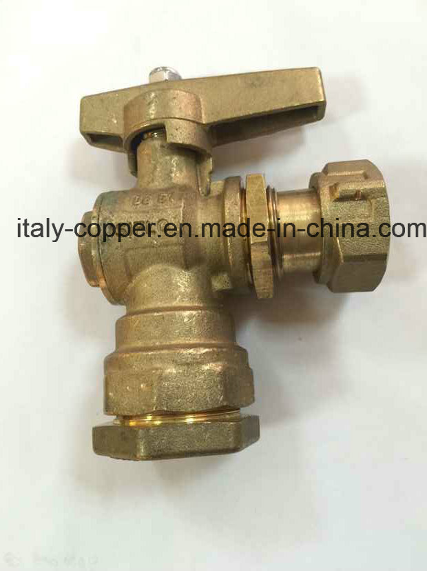 Brass Ball Valve with Brass Handle