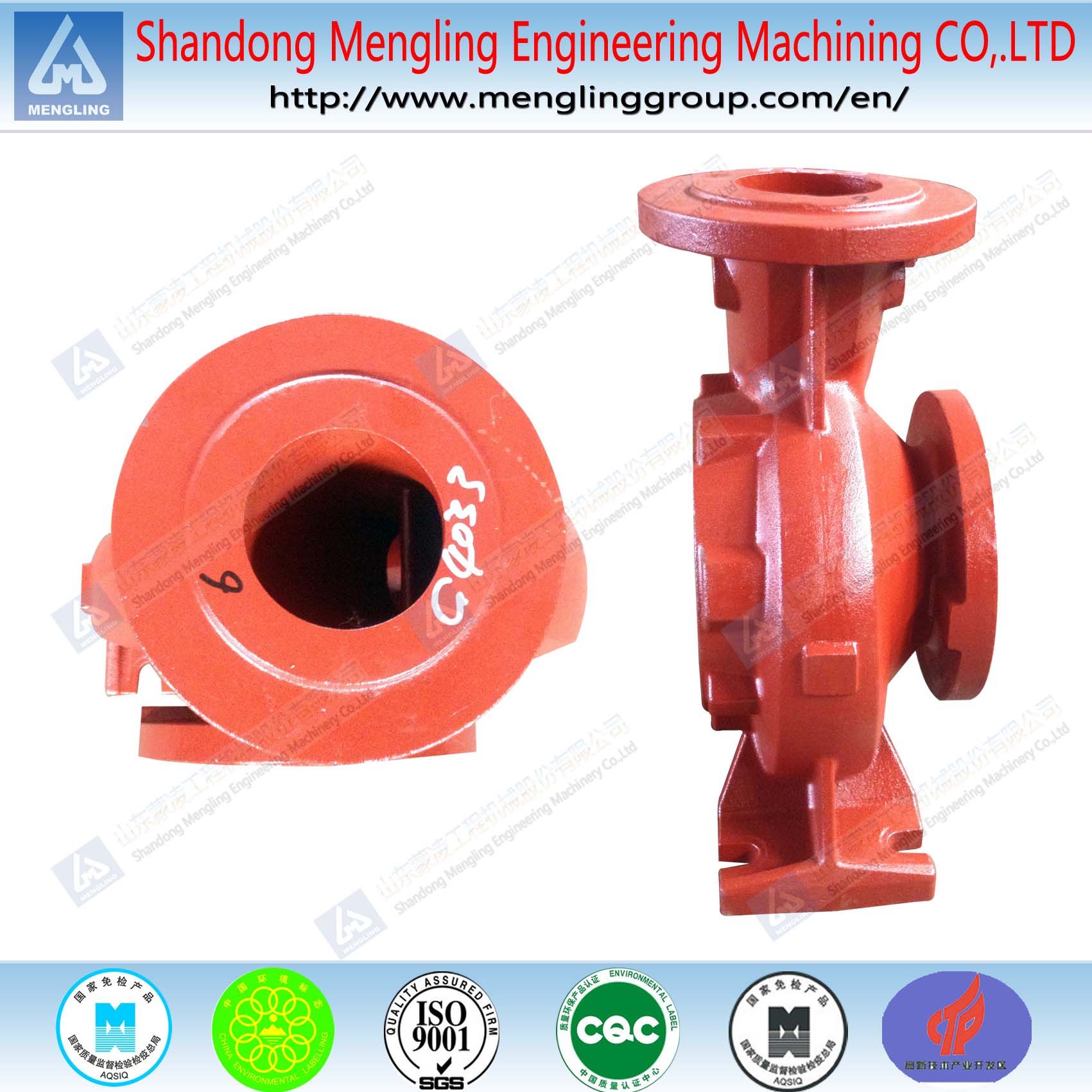 Sand Casting Pumps Casting Parts