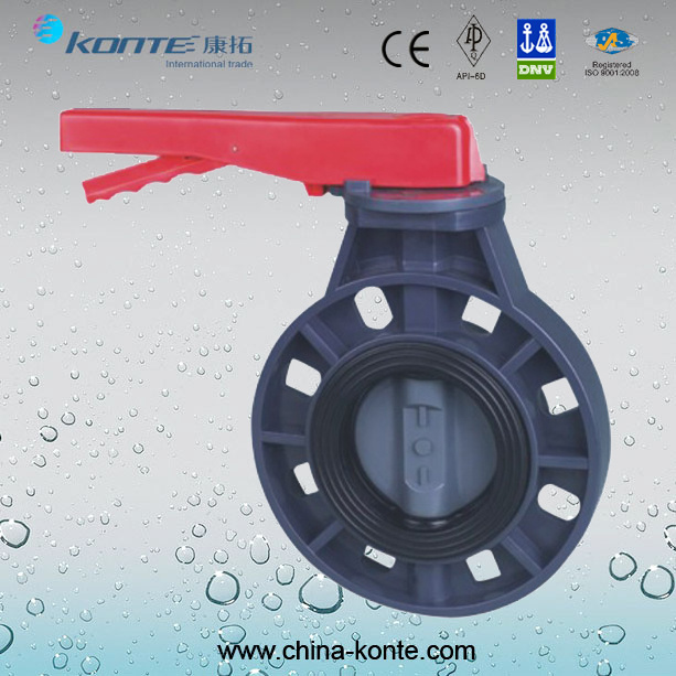 D71X-10PVC Manual Plastic Butterfly Valve