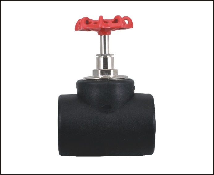Socket Shut-off Valve (PE pipe fittings stop valve)