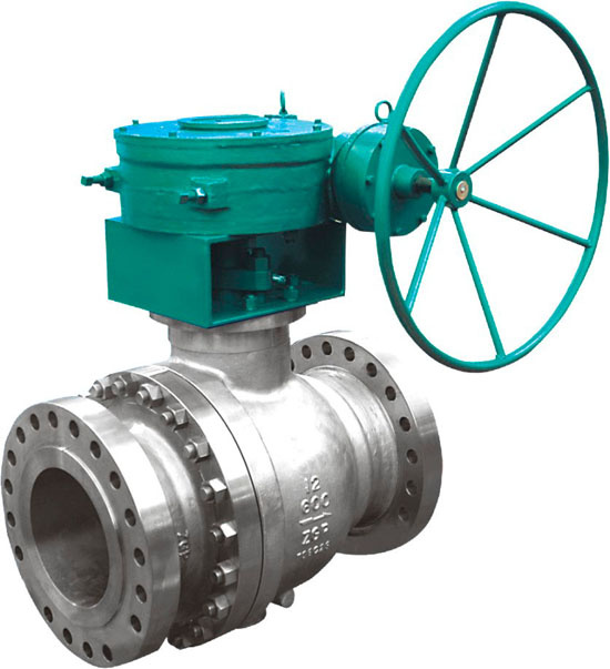 Cast Steel Trunnion Ball Valve