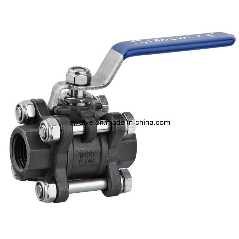 3PC Carbon Steel Ball Valve