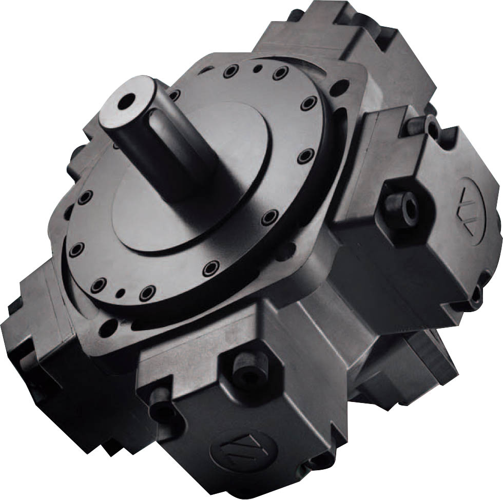 Kawasaki Radial Piston Hydraulic Motor, Low Speed High Torque Radial Piston Hydraulic Motor