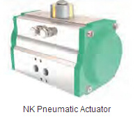 Rack and Pinion Pneumatic Actuator