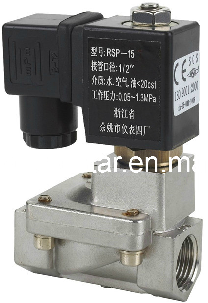 Rsp-J Series Air Water Stainless Steel Magnetic Valve