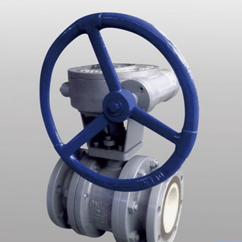 Worm Gear Casting Steel Flanged Ball Valve