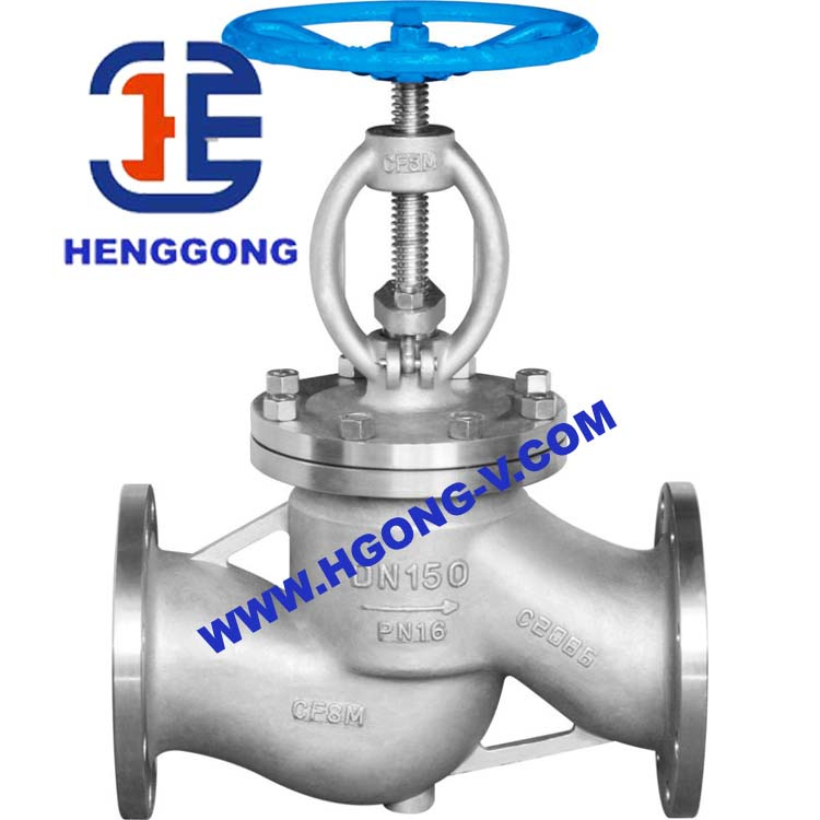 DIN Pn16 Stainless Steel Globe Valve