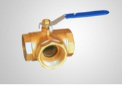 3 Way Brass Ball Valve