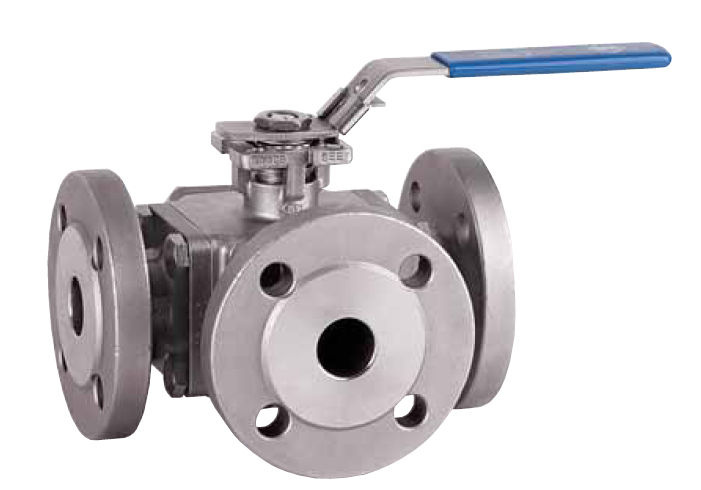 Forged Steel Three Way Brass Float Ball Valve