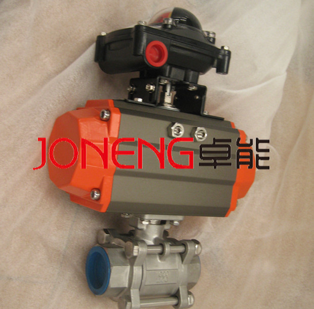 Stainless Steel Sanitary Grade 3pieces Ball Valve (JN-BLV1002)