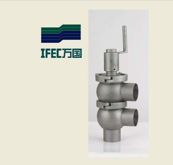 Sanitary Stainless Steel Manual Reversing Valve