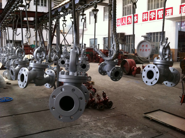 BS/Spi/DIN Cast Steel Steam Stop Globe Valve