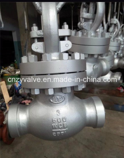 API600 Carbon Steel Class600 Butt Welded Globe Valve