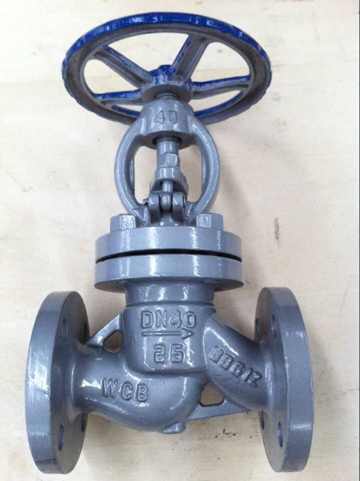 DIN 2.5MPa Wcb A216 Cast Steel Globe Valve