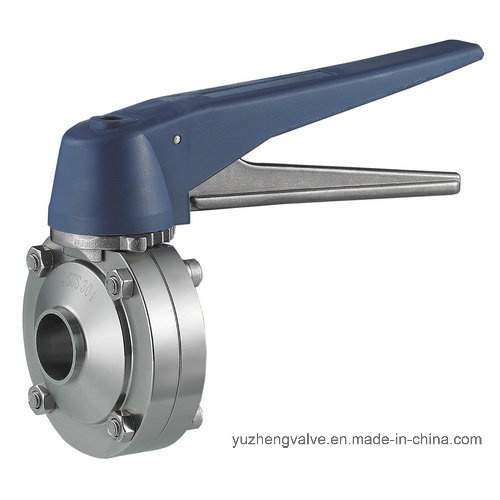 Stainless Steel Sanitary Welded Butterfly Valve
